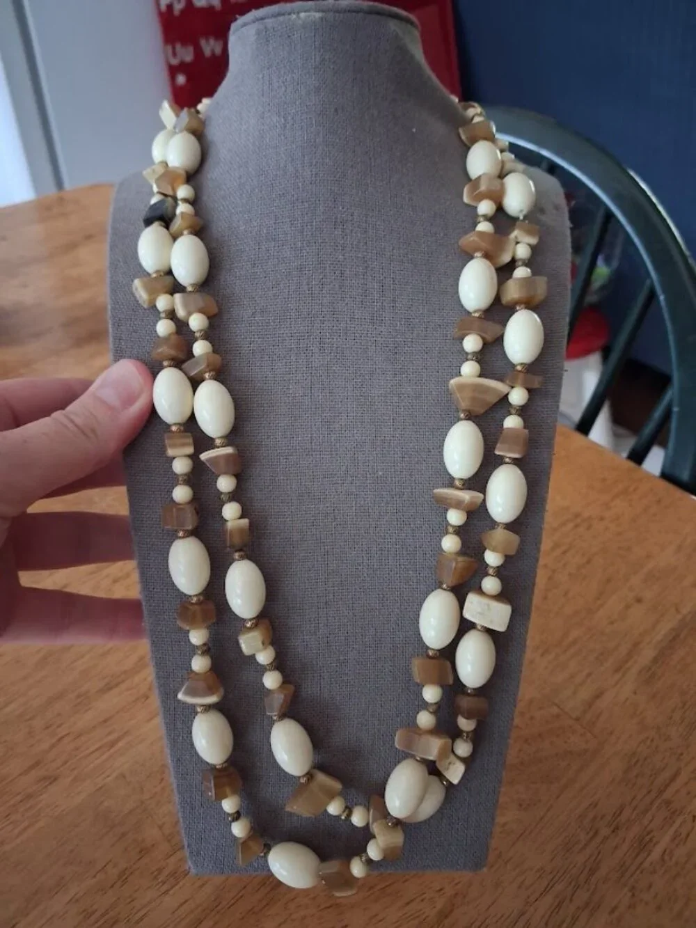 54 inch Beaded necklace